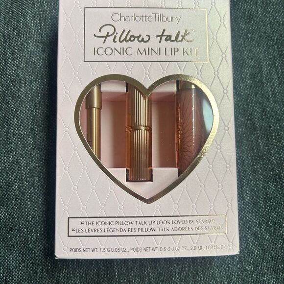 NWT Charlotte Tilbury Pillow Talk Lip Set - Picture 1 of 4